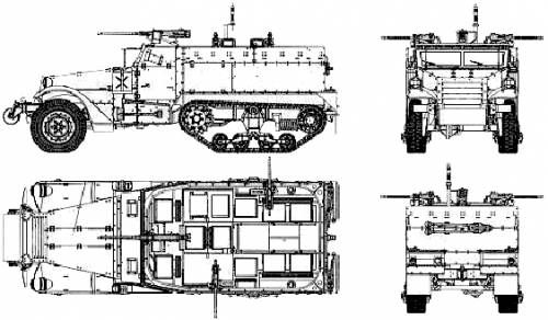 M2A1 Half Track (1942) [LIMITED to 500px]